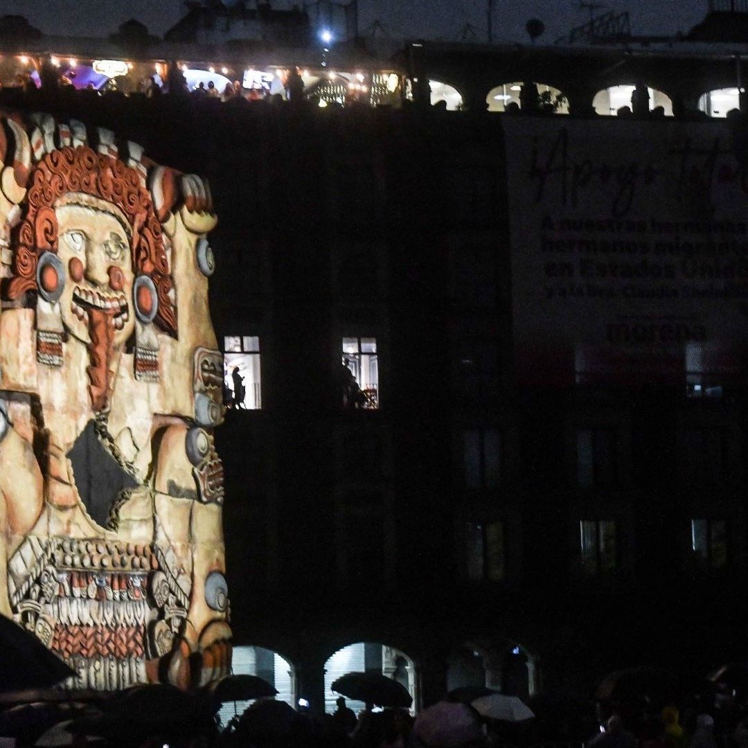 Éste es el horario el último día del show de luces en el Zócalo