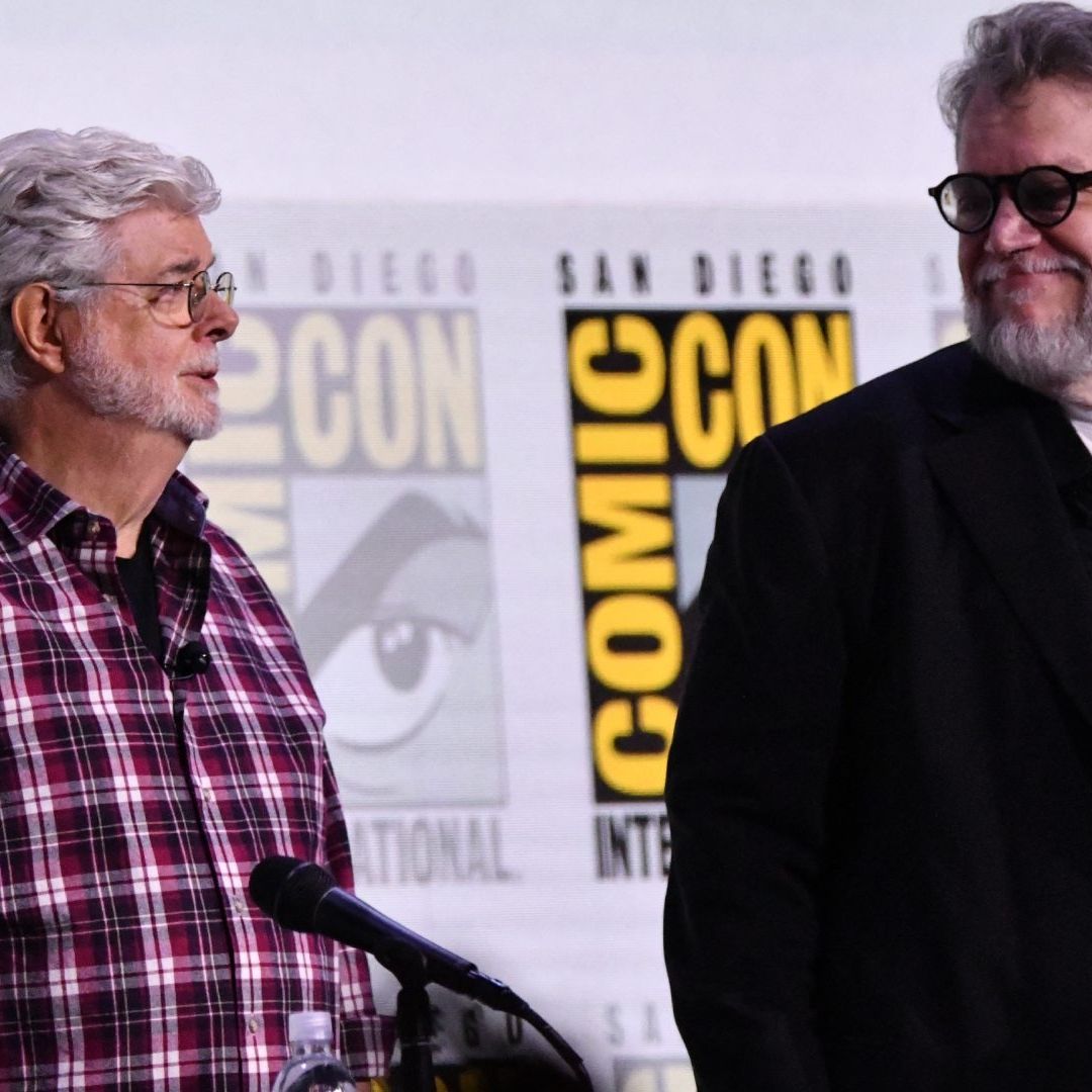 Los dos famosos se reunieron en la Comic-Con