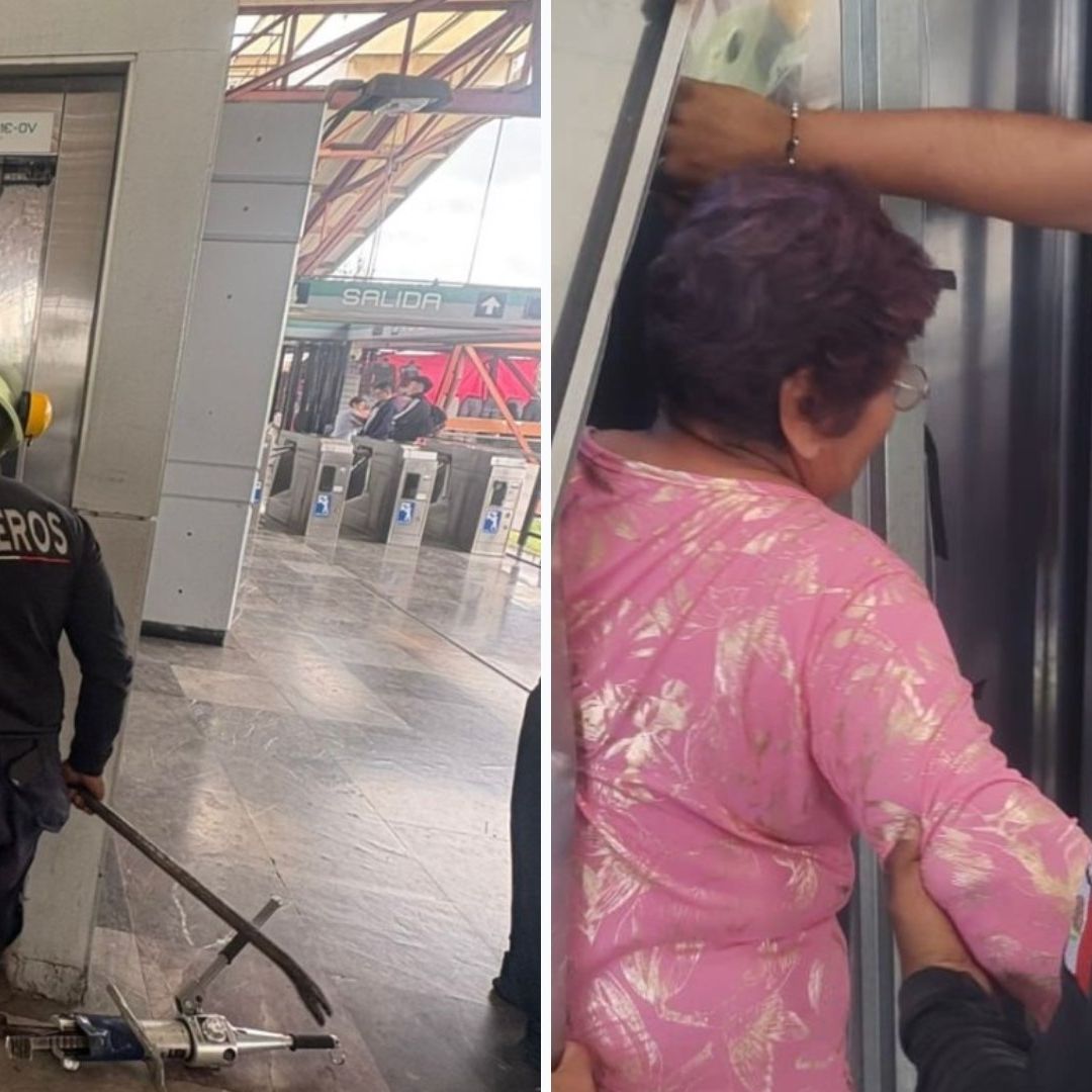Metro CDMX: Mujeres Quedan Atrapadas Una Hora en Elevador de Estación Plaza Aragón Línea B