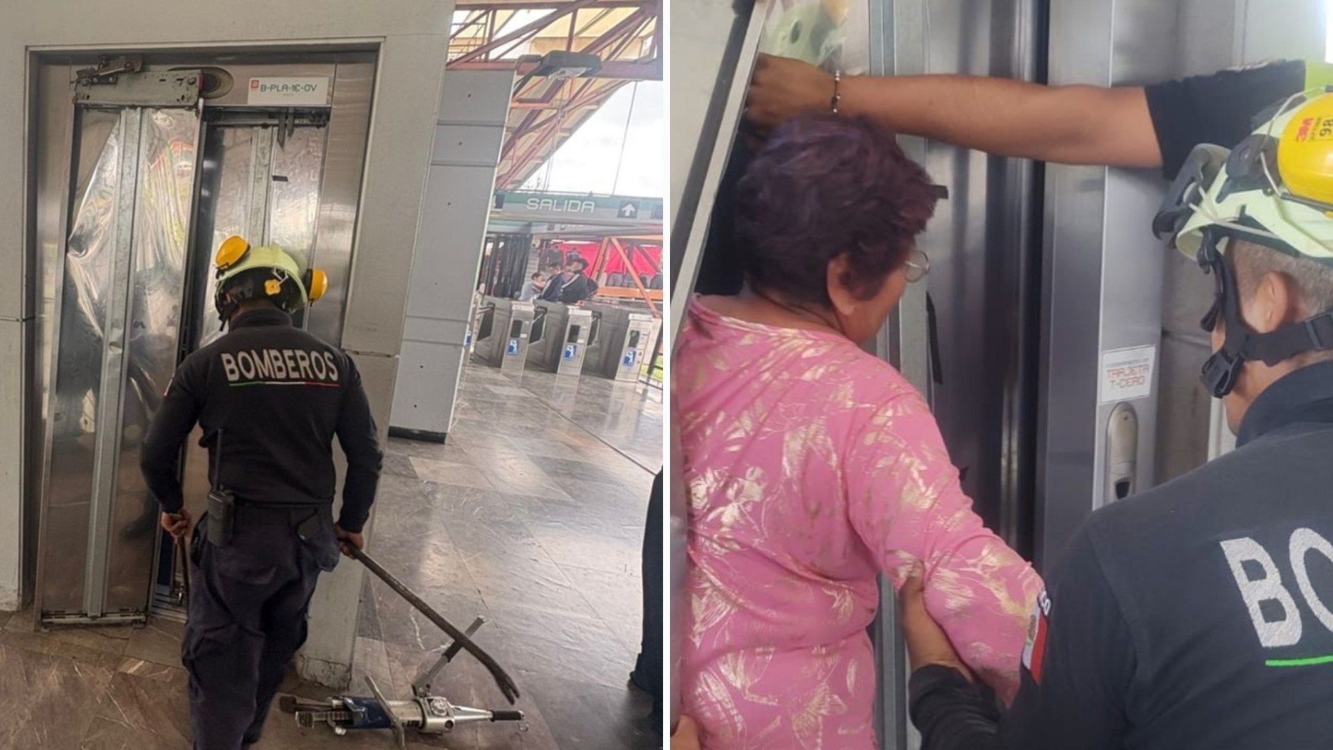 Metro CDMX: Mujeres Quedan Atrapadas Una Hora en Elevador de Estación Plaza Aragón Línea B