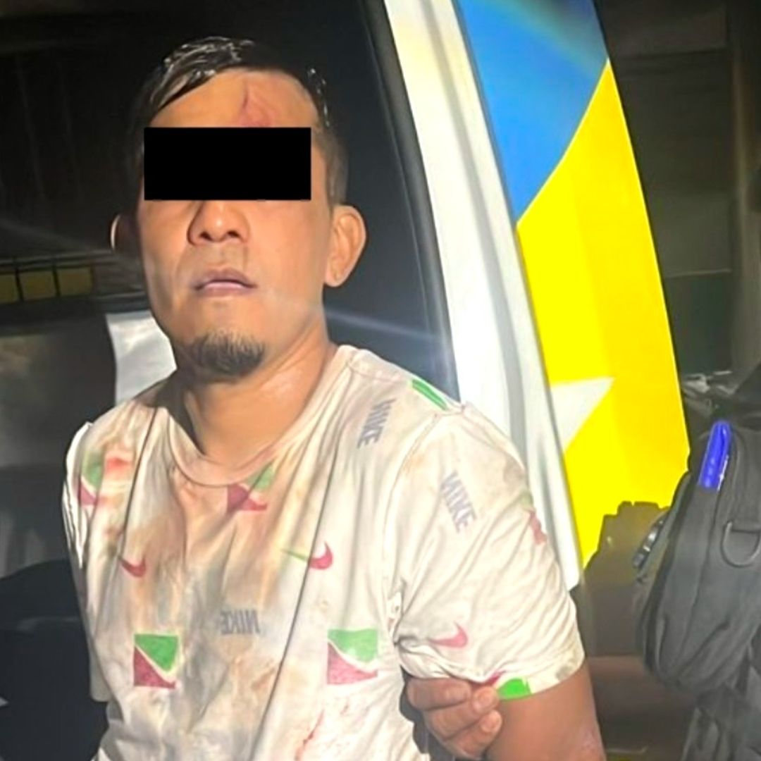 Tras ser detenido, el hombre quedó a disposición del Ministerio Público