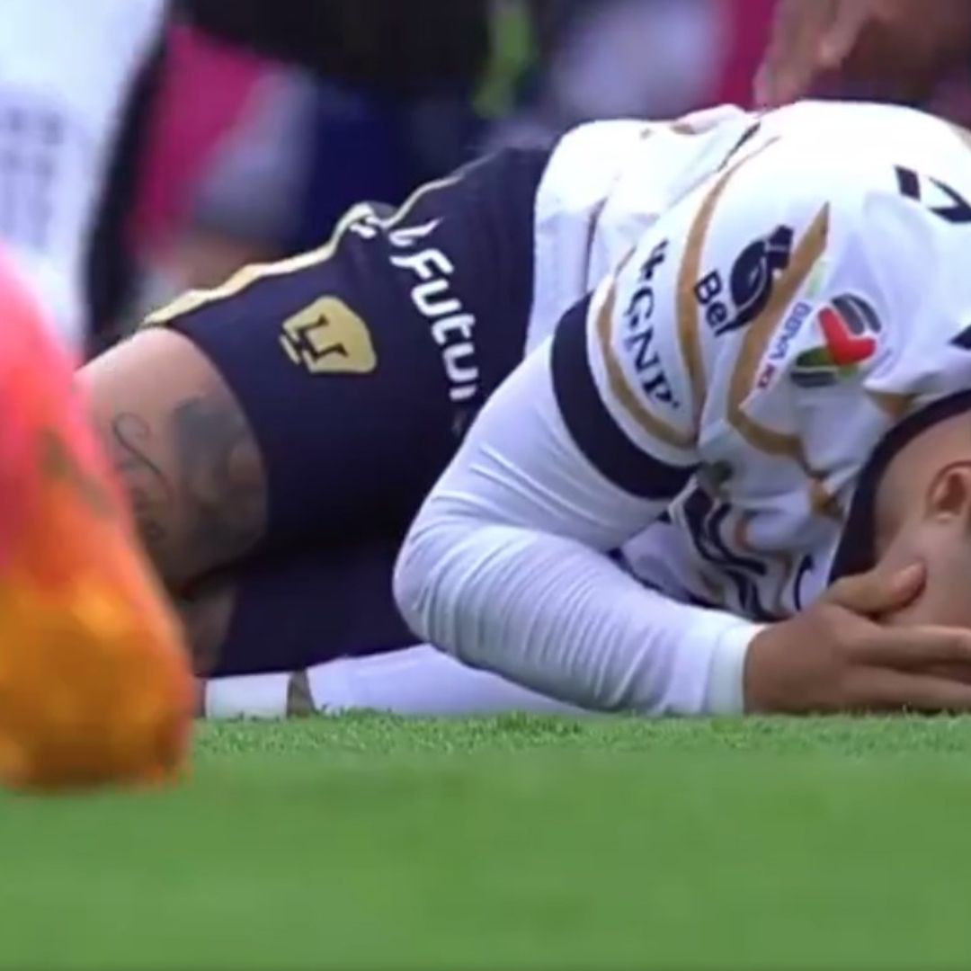Durísima baja para Pumas. Foto Captura de pantalla