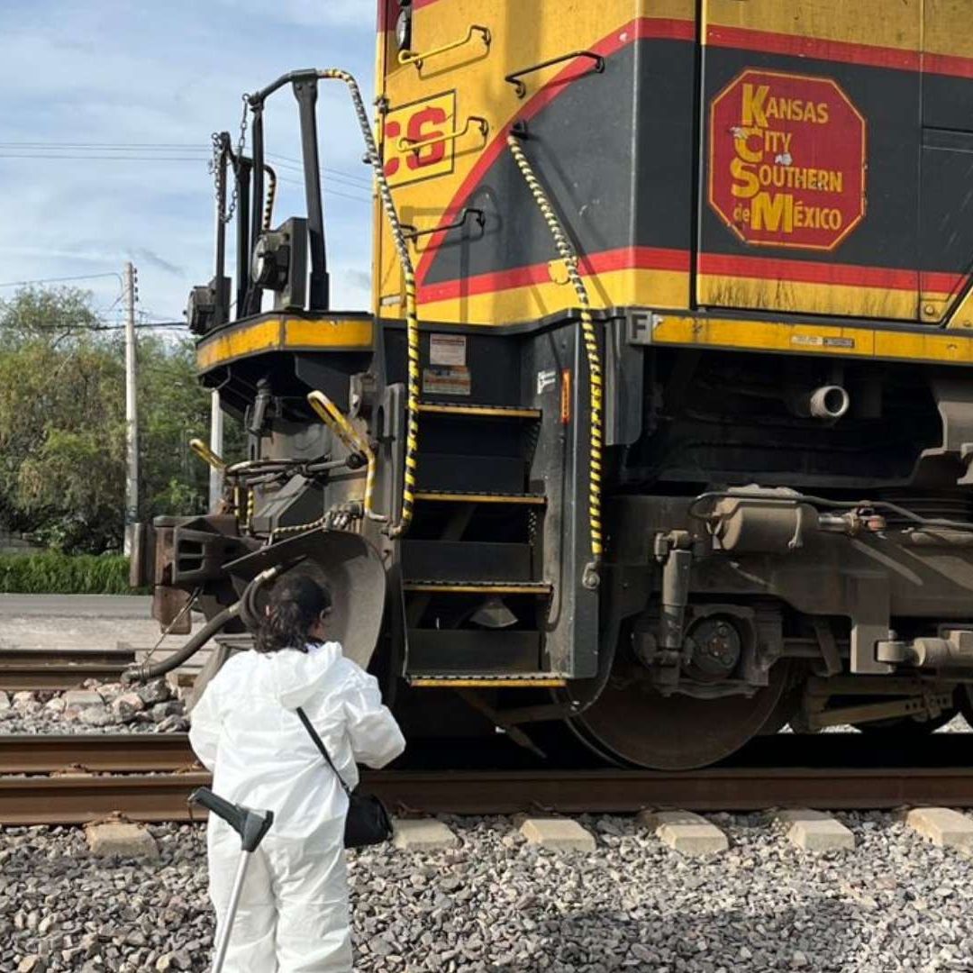 Tren le Quita la Vida a un Hombre en Querétaro