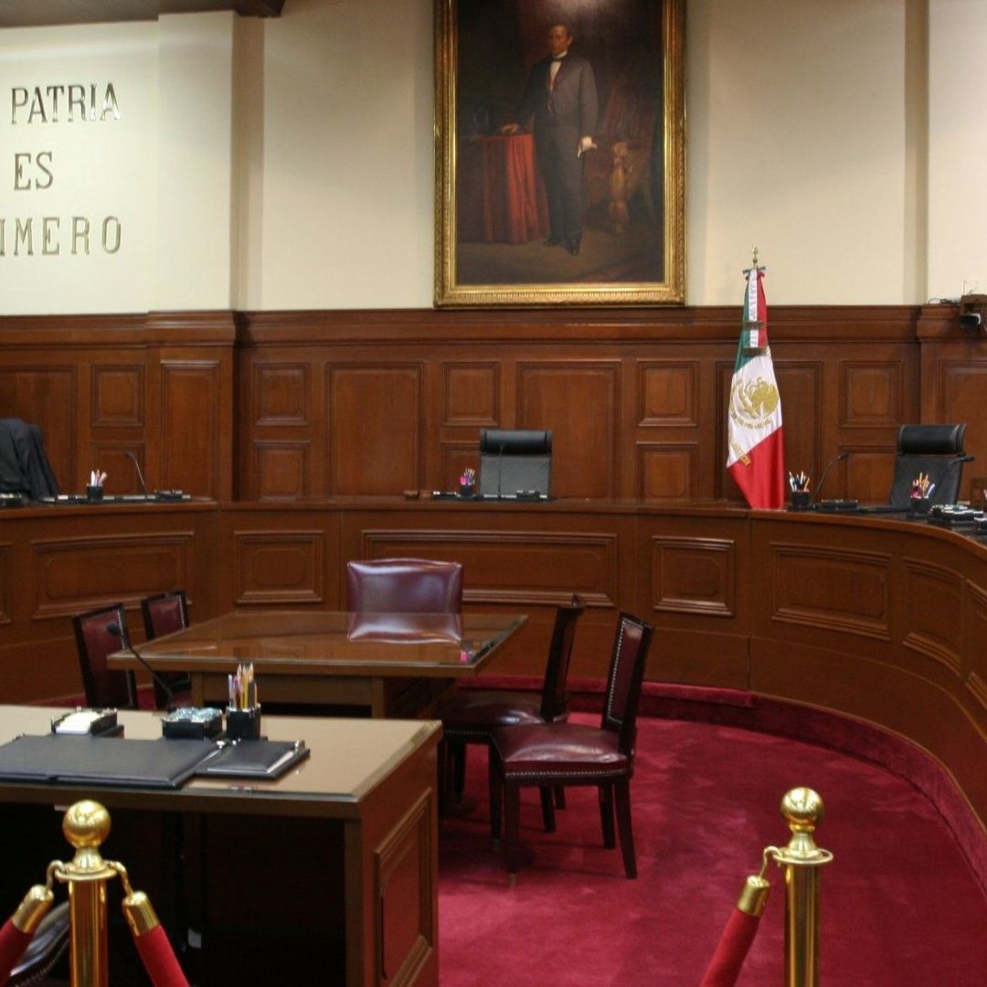 Sede de la SCJN vacía