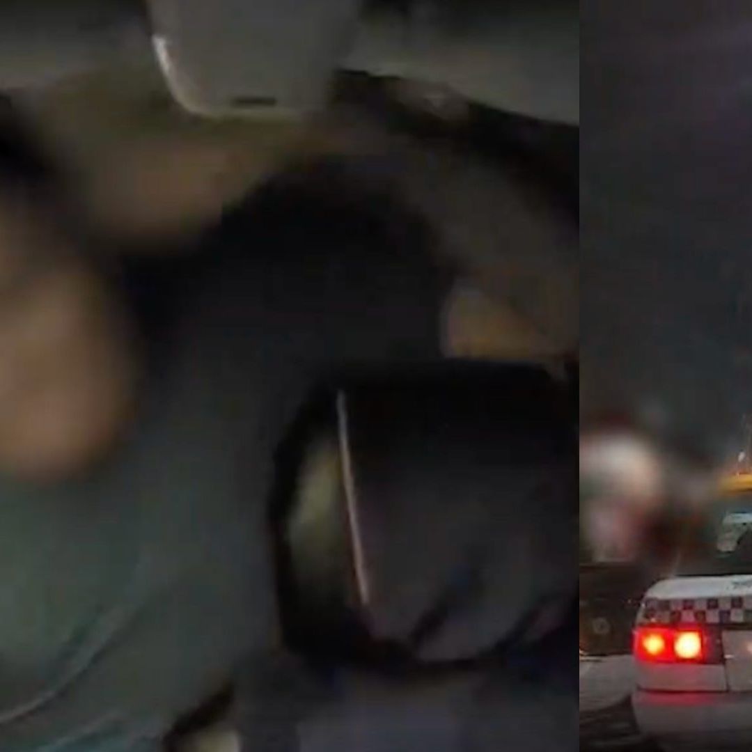 Presuntos Taxistas Agreden a Conductor de Aplicación en Barrio Antiguo, en Monterrey