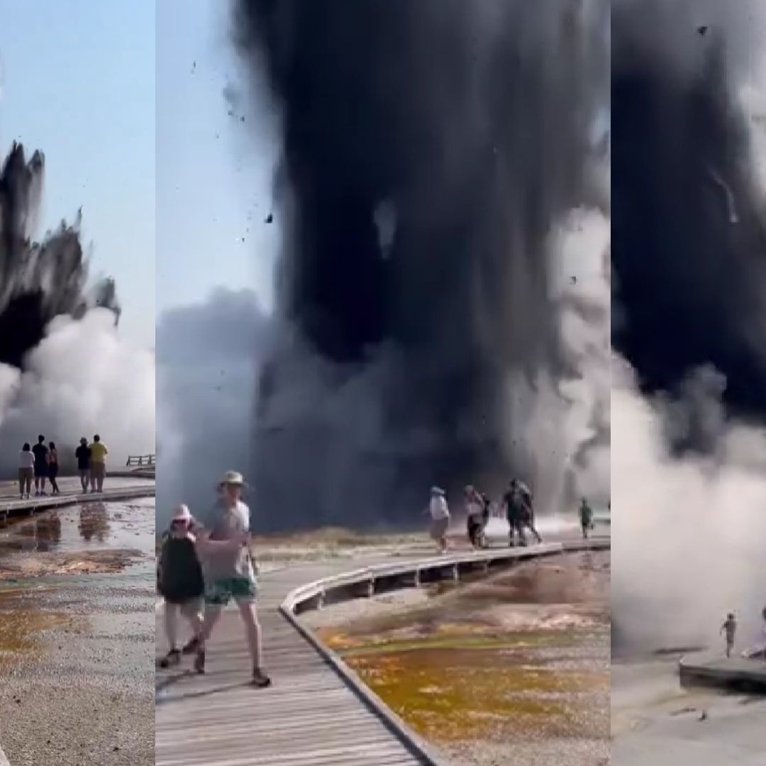 Explosión Hidrotermal Asusta a Turistas en Parque Nacional de Yellowstone