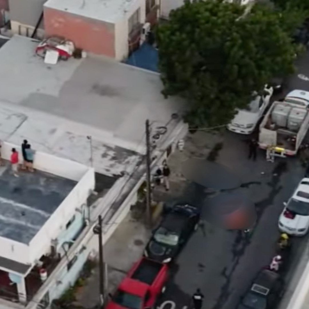 Incendio de casa en colonia Casco Urbano, en San Pedro