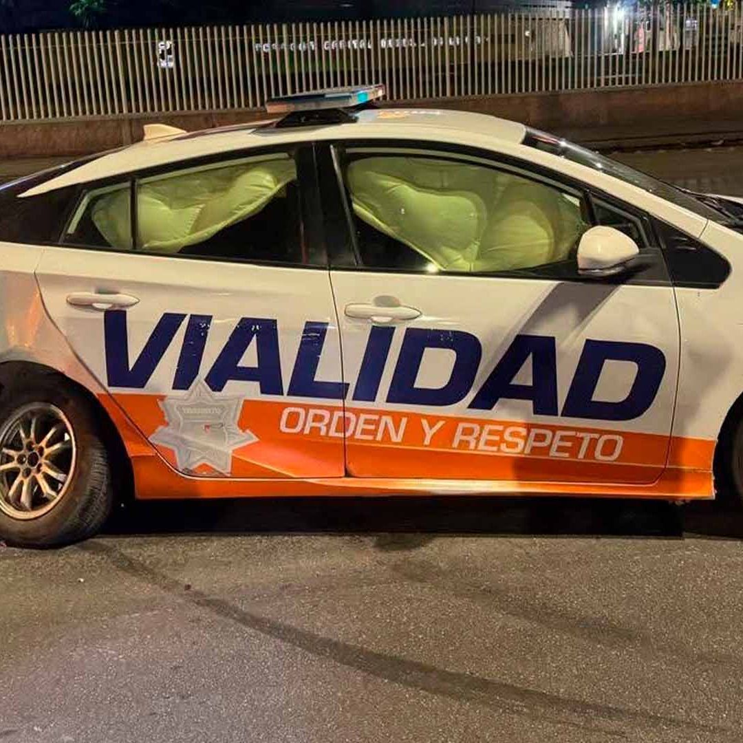 Joven en Presunto Estado de Ebriedad Choca Contra Patrulla en Torreón