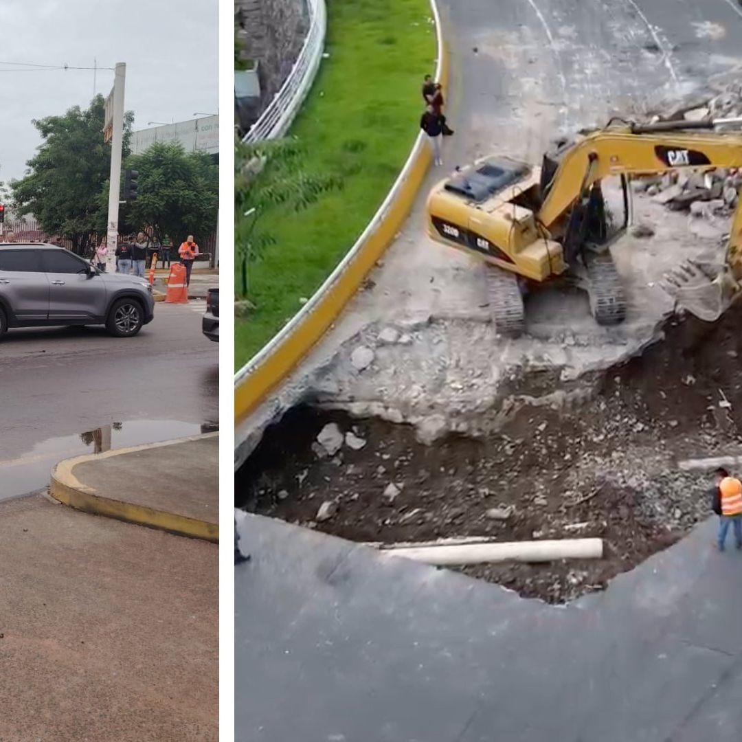 Reabren circulación en la avenida López Mateos, en Zapopan