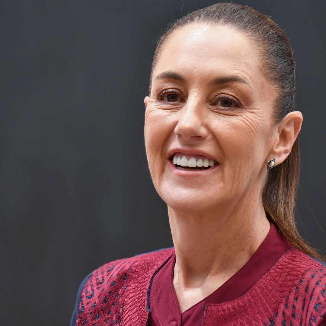 Claudia Sheinbaum, virtual presidenta electa de México, durante una conferencia de prensa