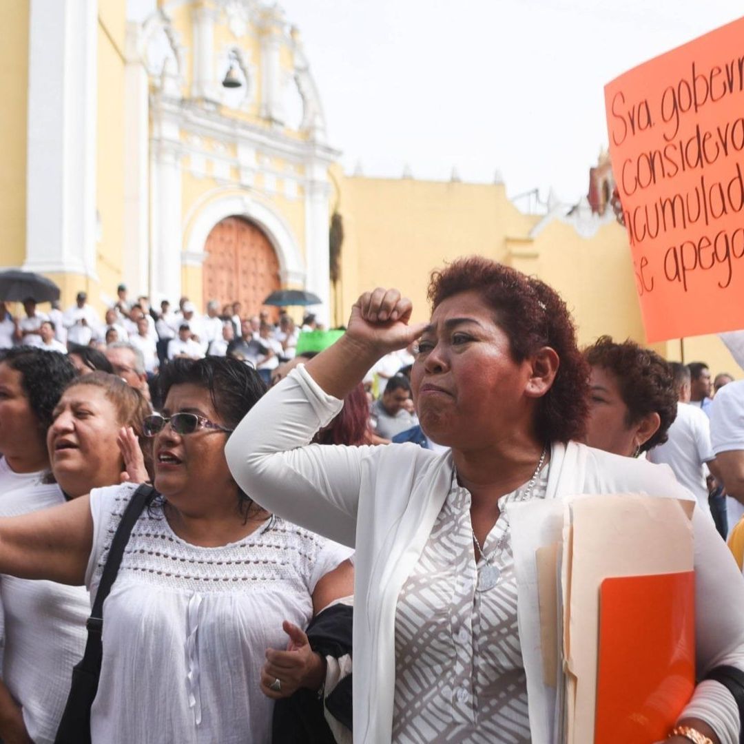 "Nos Matan y Nadie Dice Nada": Taxistas Protestan por Muerte de Maestra Irma Hernández
