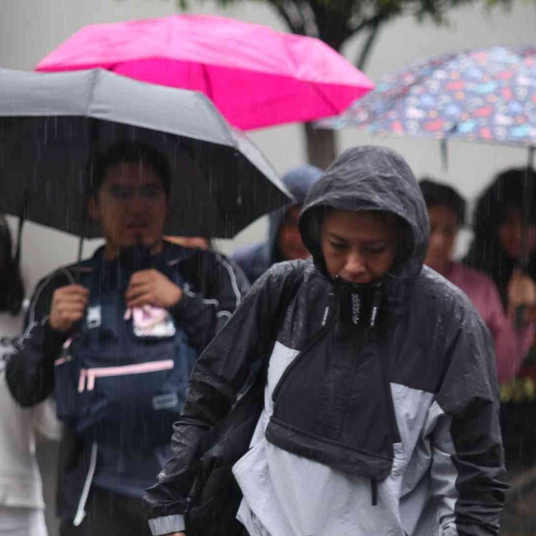 Lluvias en la CDMX.