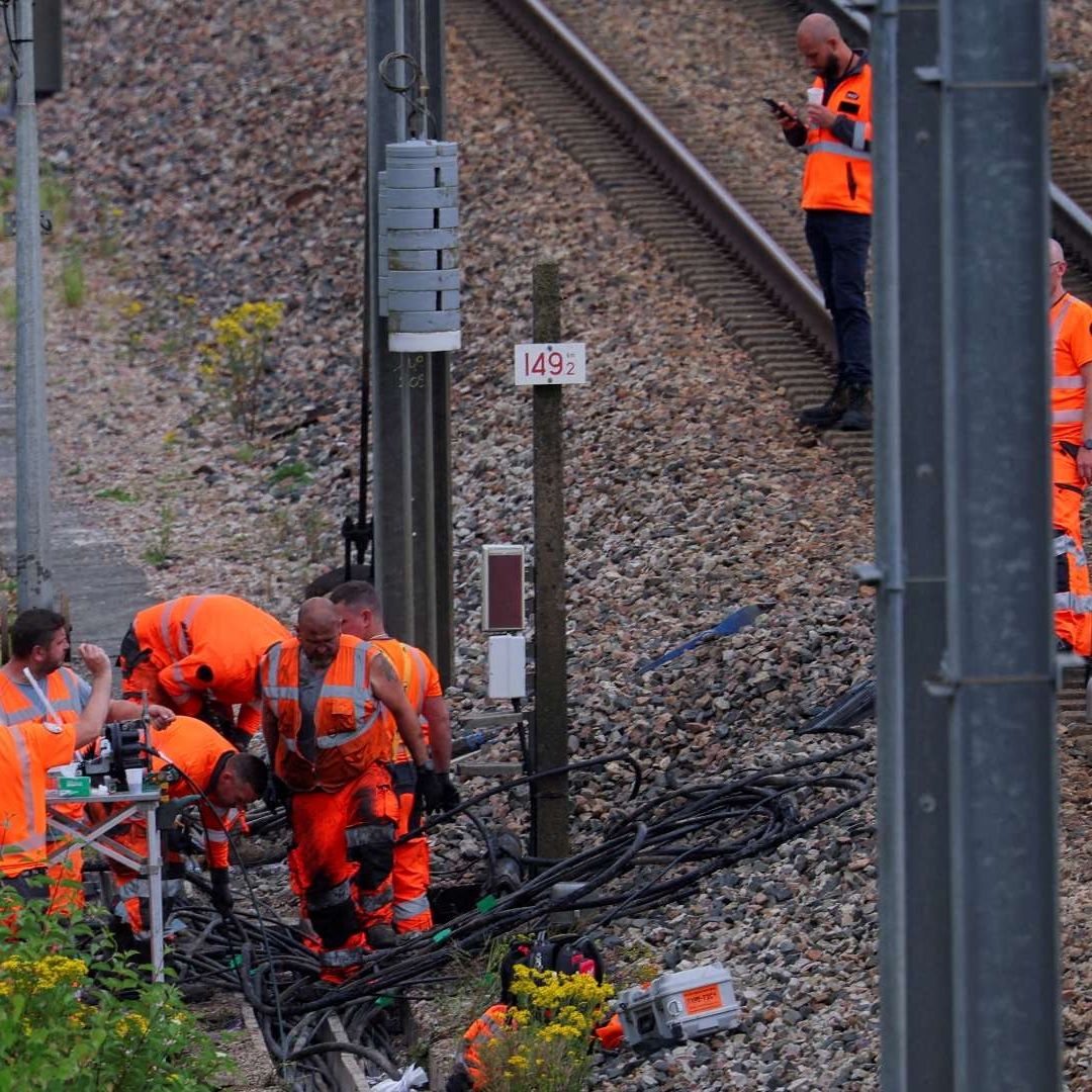 Restablecen servicio en líneas afectadas por sabotaje a trenes franceses