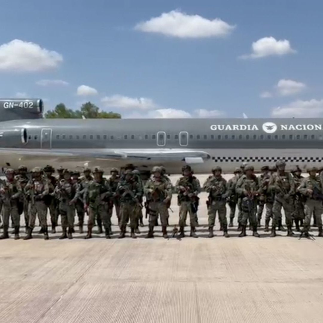 Elementos federales a su llegada a Sinaloa