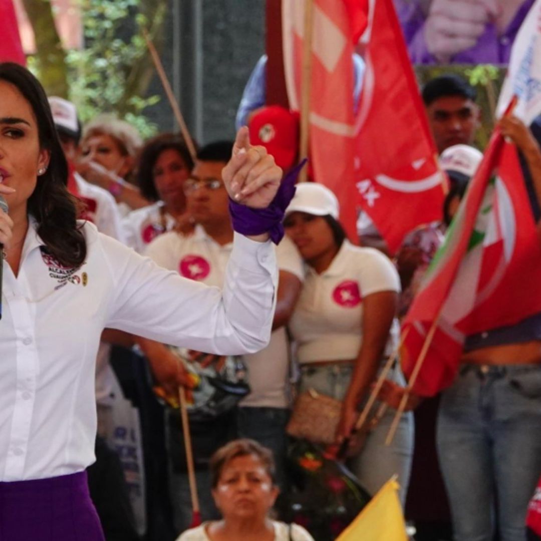 La alcaldesa electa de la Cuauhtémoc, Alessandra Rojo de la Vega