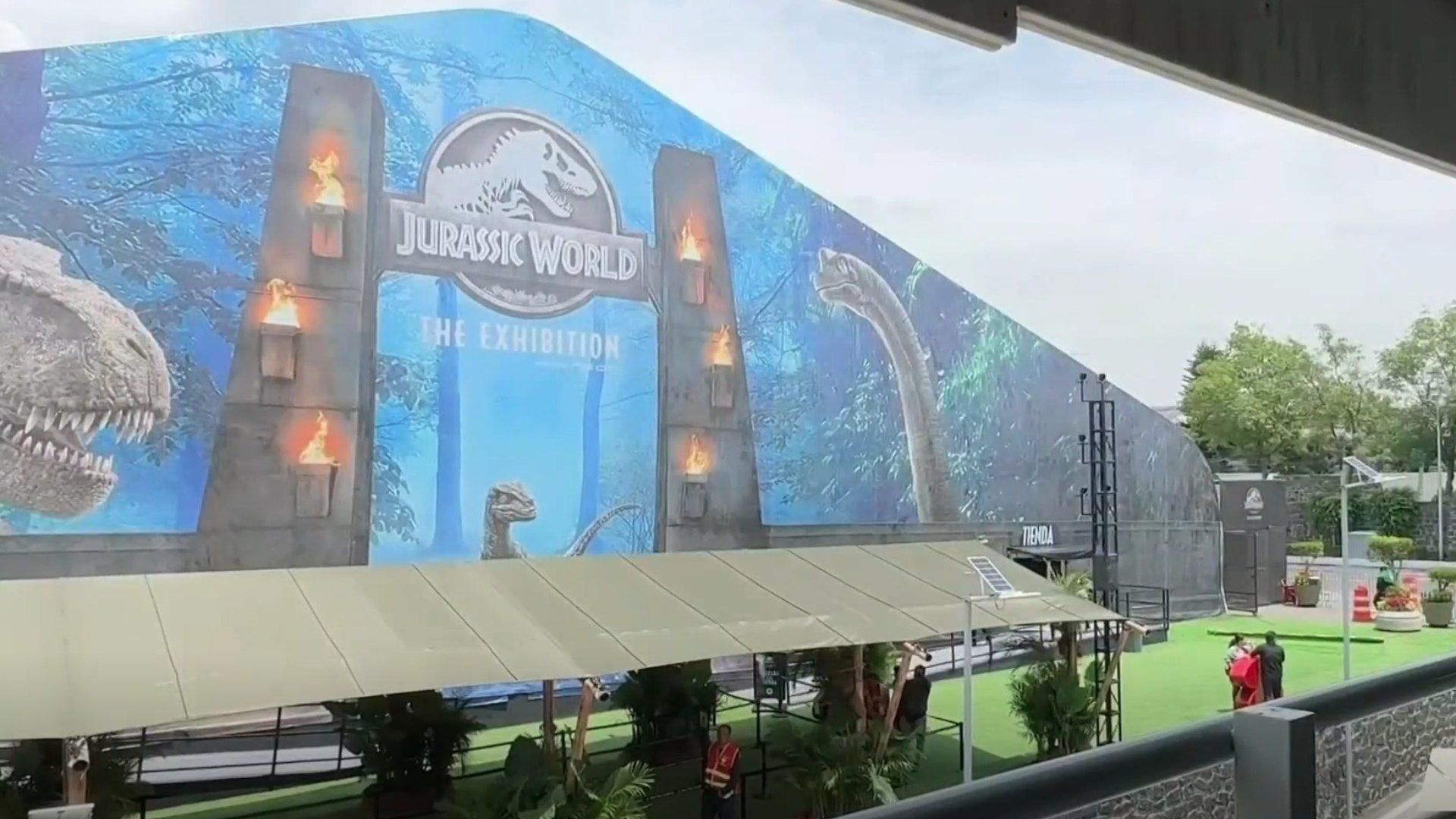 Robo de Réplica de Dinosaurio en Exhibición, a Pesar de Contar con Doble Vigilancia