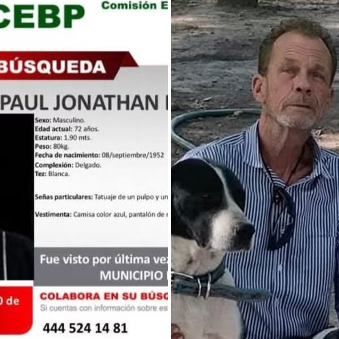 Caso Paul Jonathan Brown: Desaparece Estadounidense Fundador de Refugio para Perros en SLP