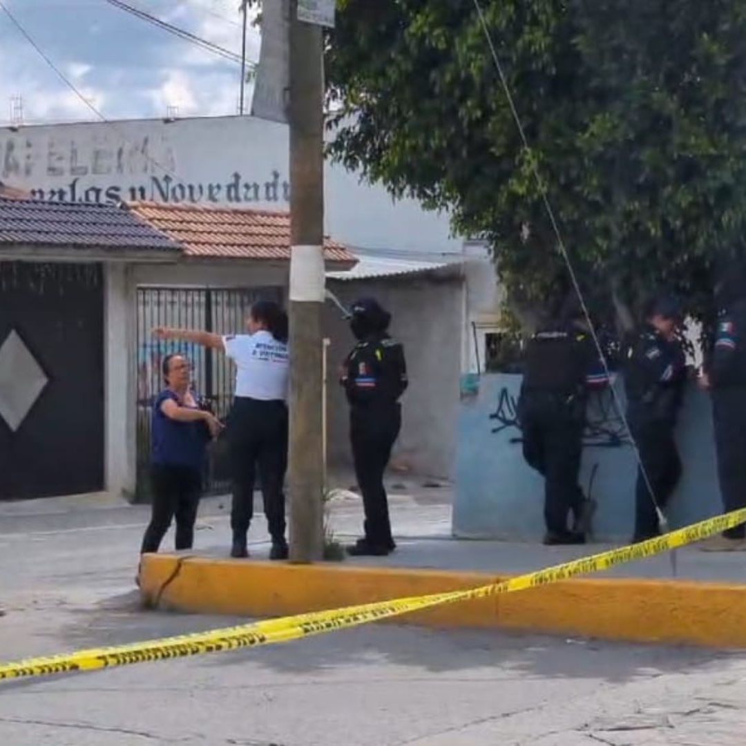 Feminicidio de una mujer de aproximadamente 50 años en la colonia Guadalupana de Puebla. Foto: Ana Celia Lara | N+
