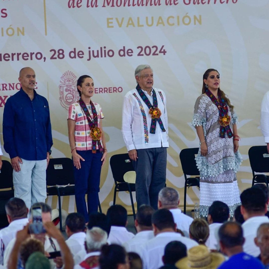 AMLO y Sheinbaum realizan gira por Guerrero