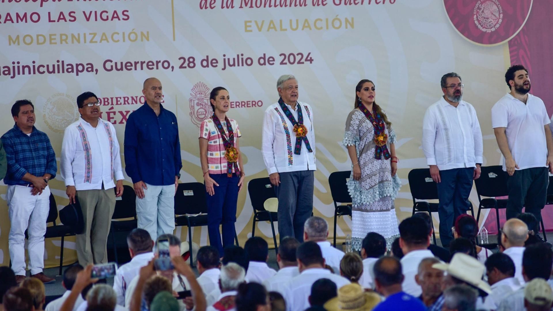 AMLO y Sheinbaum realizan gira por Guerrero