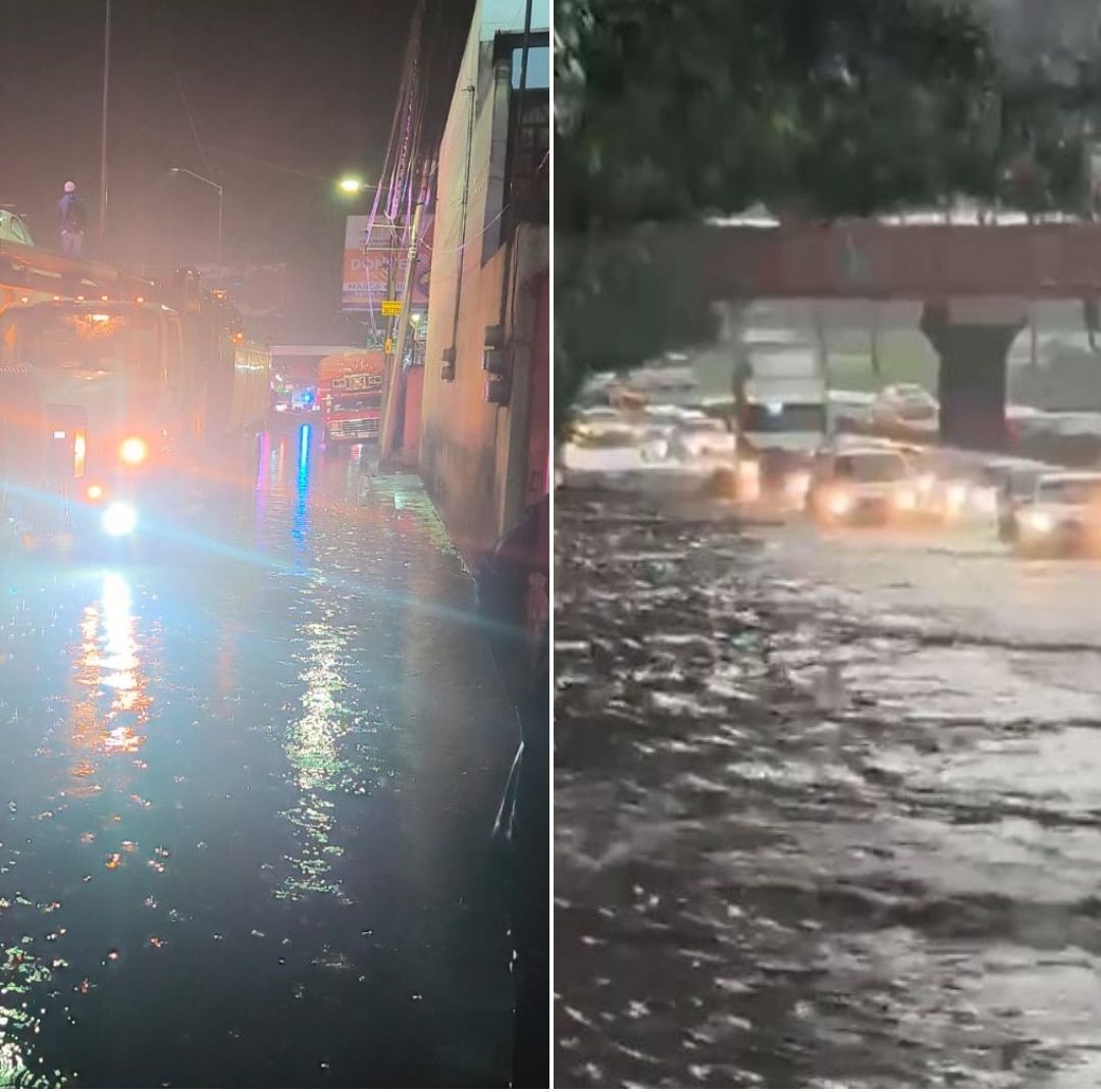 Fuertes Lluvias Edomex Hoy: Tecámac, Ecatepec y Autopista México-Querétaro los Más Afectados