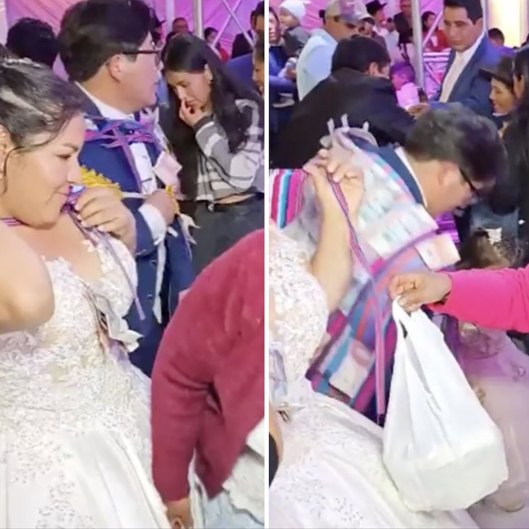 Novia rechaza el regalo de una abuelita en su boda