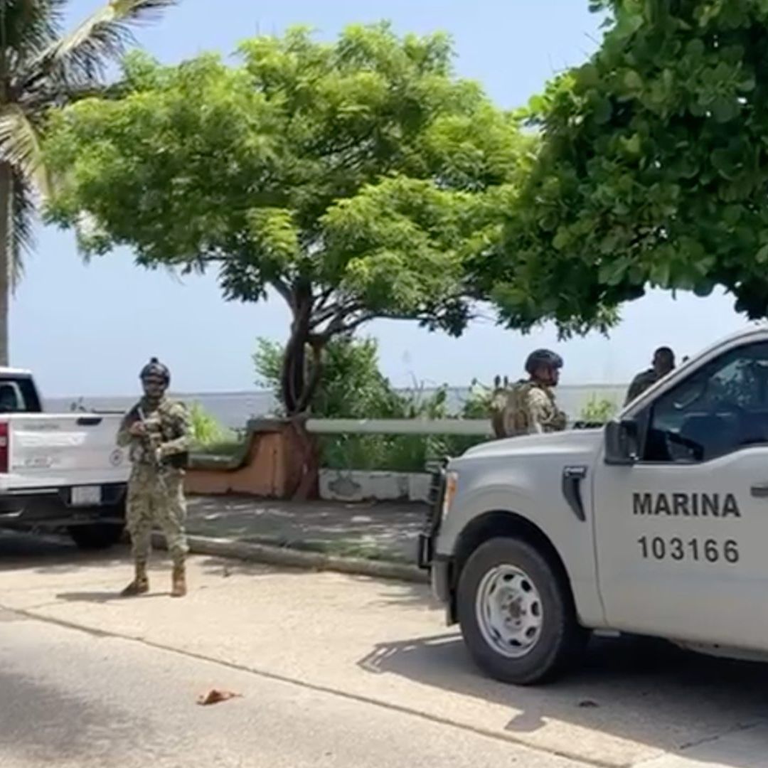 Secretaría de Marina en el río Coatzacoalcos