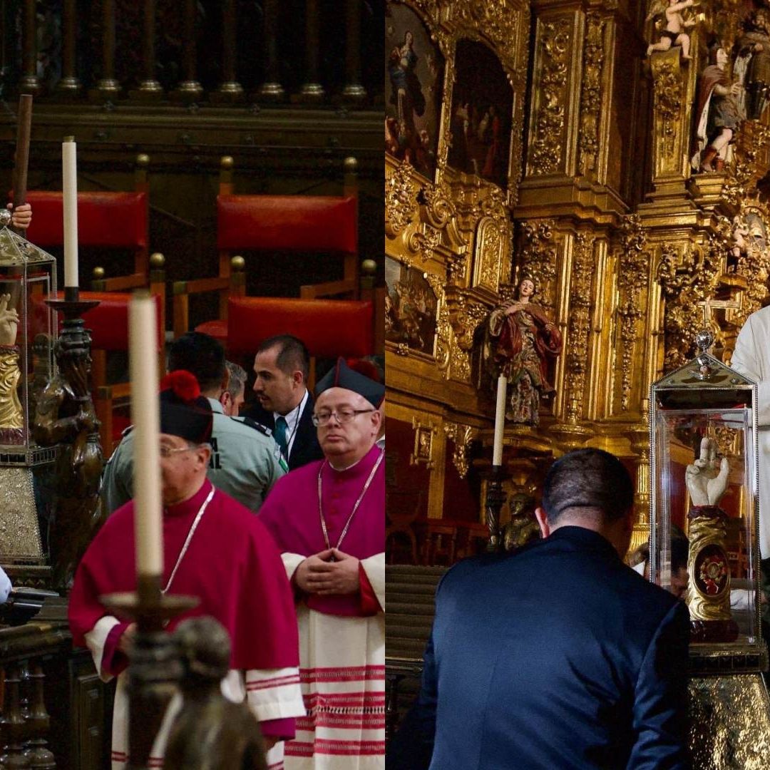 Fieles de San Judas Tadeo Visitan su Reliquia en la Catedral de la CDMX