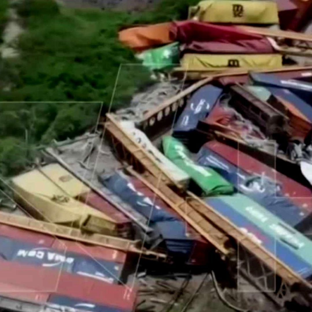 Reportan descarrilamiento de tren en La Barca, Jalisco