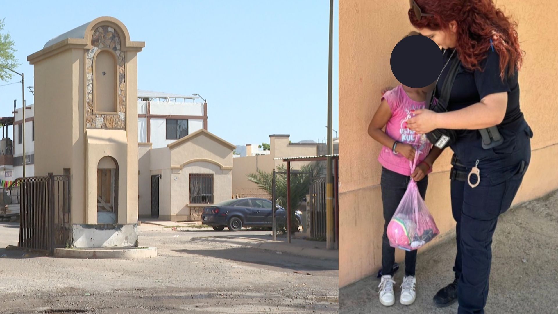 Encuentran a Niña Llorando y con una Bolsita de Ropa; Huyó de su Casa en Puerta del Rey
