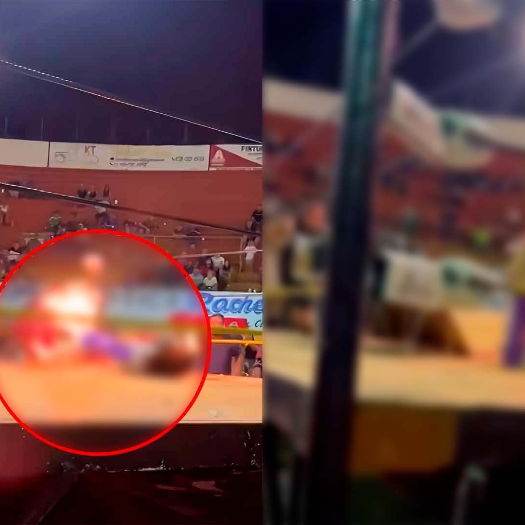 Luchadores Terminan en Llamas Durante Lucha Extrema en Coahuila