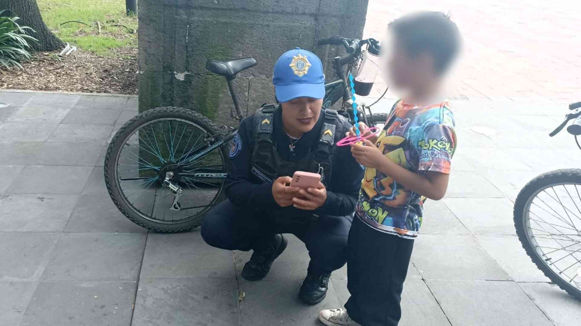 Un niño de 6 años se perdió en el Bosque de Chapultepec