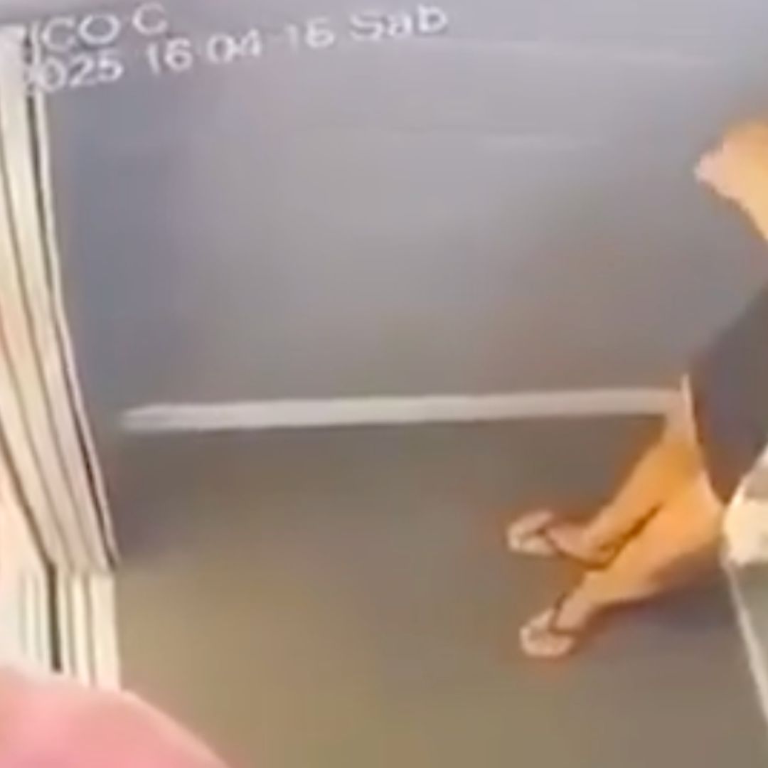 Imagen del video que muestra la agresión a Juliana García