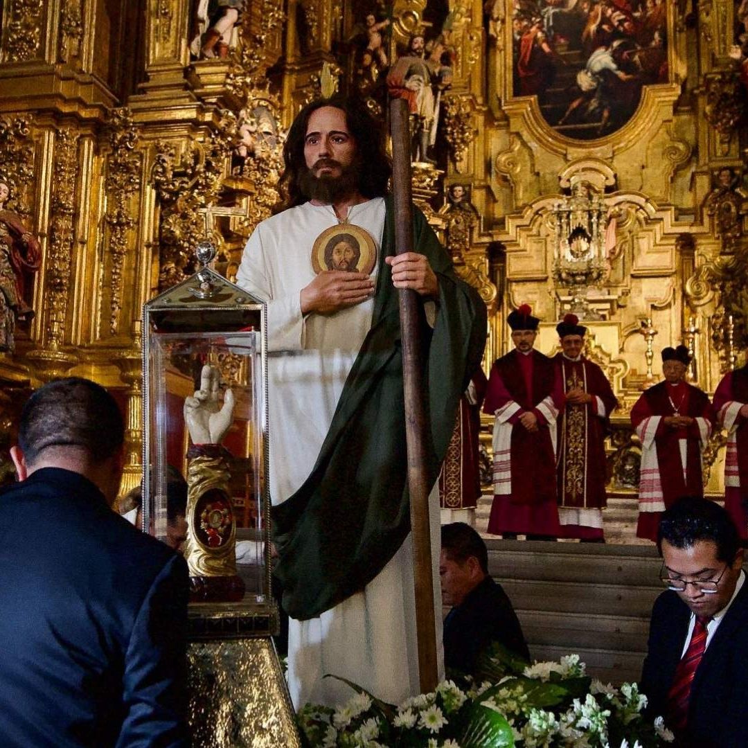 Hasta cuándo estarán las reliquias de San Judas Tadeo en la Iglesia de San Hipólito CDMX