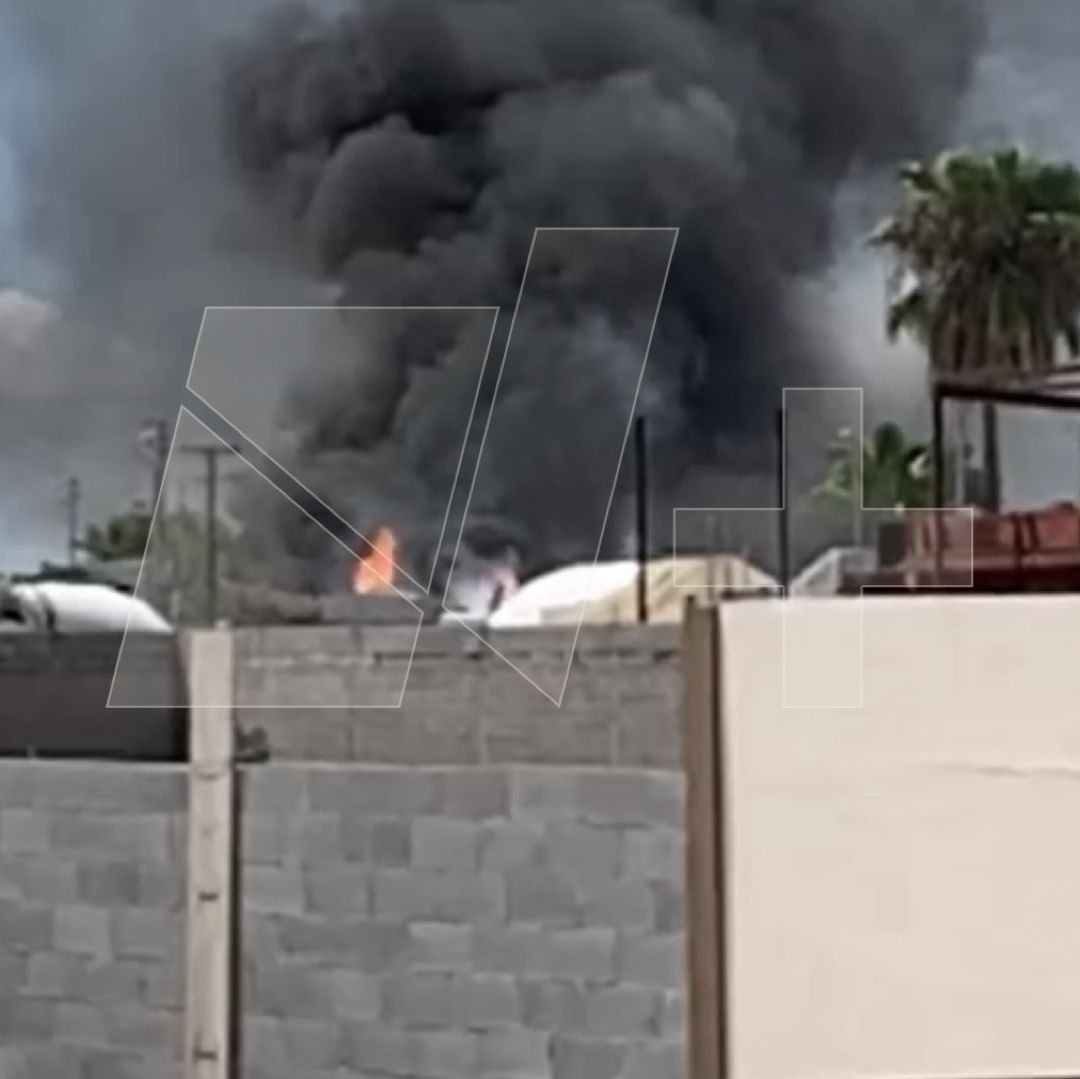 Evacuan Zonas Cercanas por Incendio de Pipa con Combustible en Matamoros