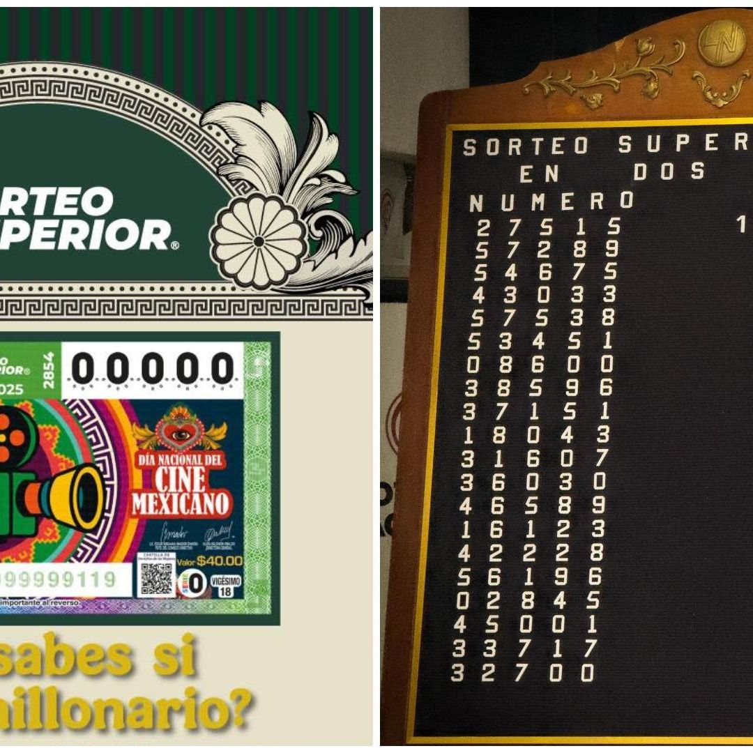 Conoce dónde cayó el premio mayor de la Lotería Nacional