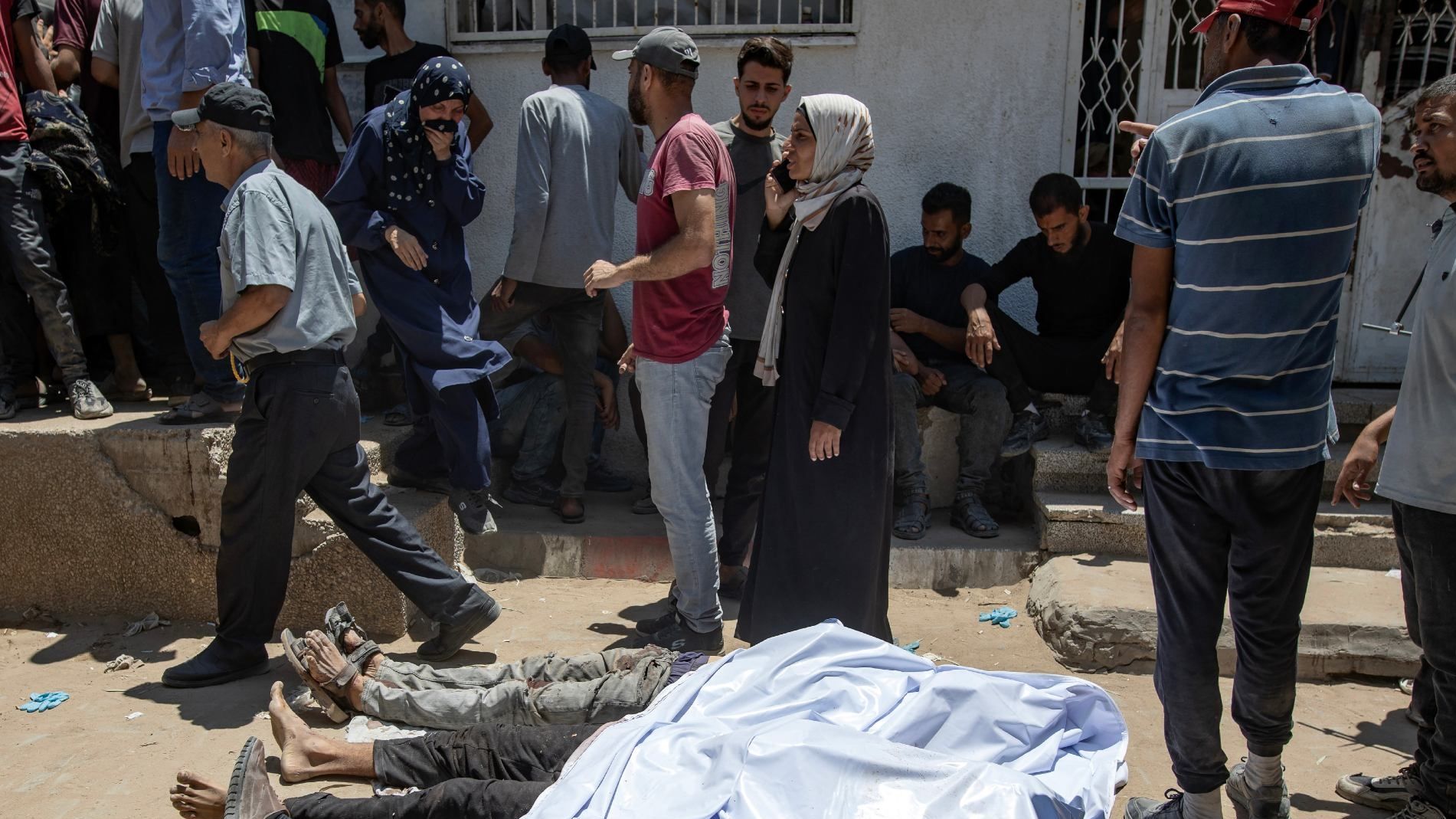 Muertos por ataques israelies en Franja de Gaza y Palestina.