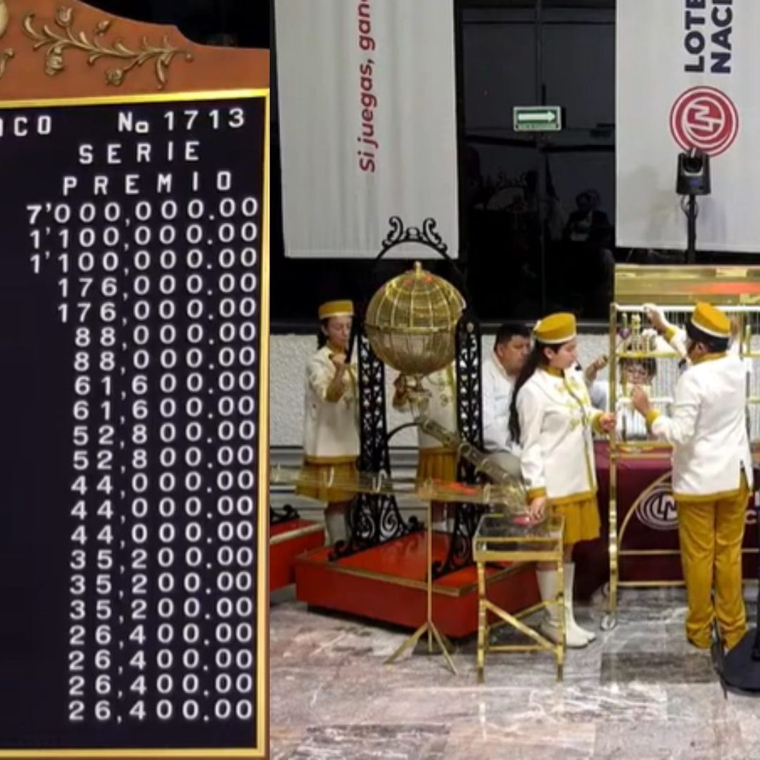 Resultados Lotería Nacional Hoy 3 de Agosto 2025: Premio Mayor del Sorteo 1713 Cayó en Puebla
