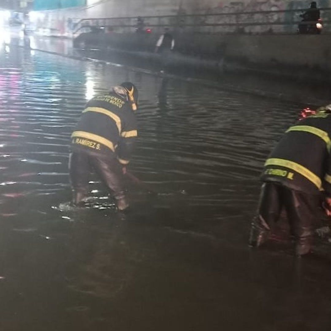 Estas son las inundaciones en CDMX y Edomex hoy