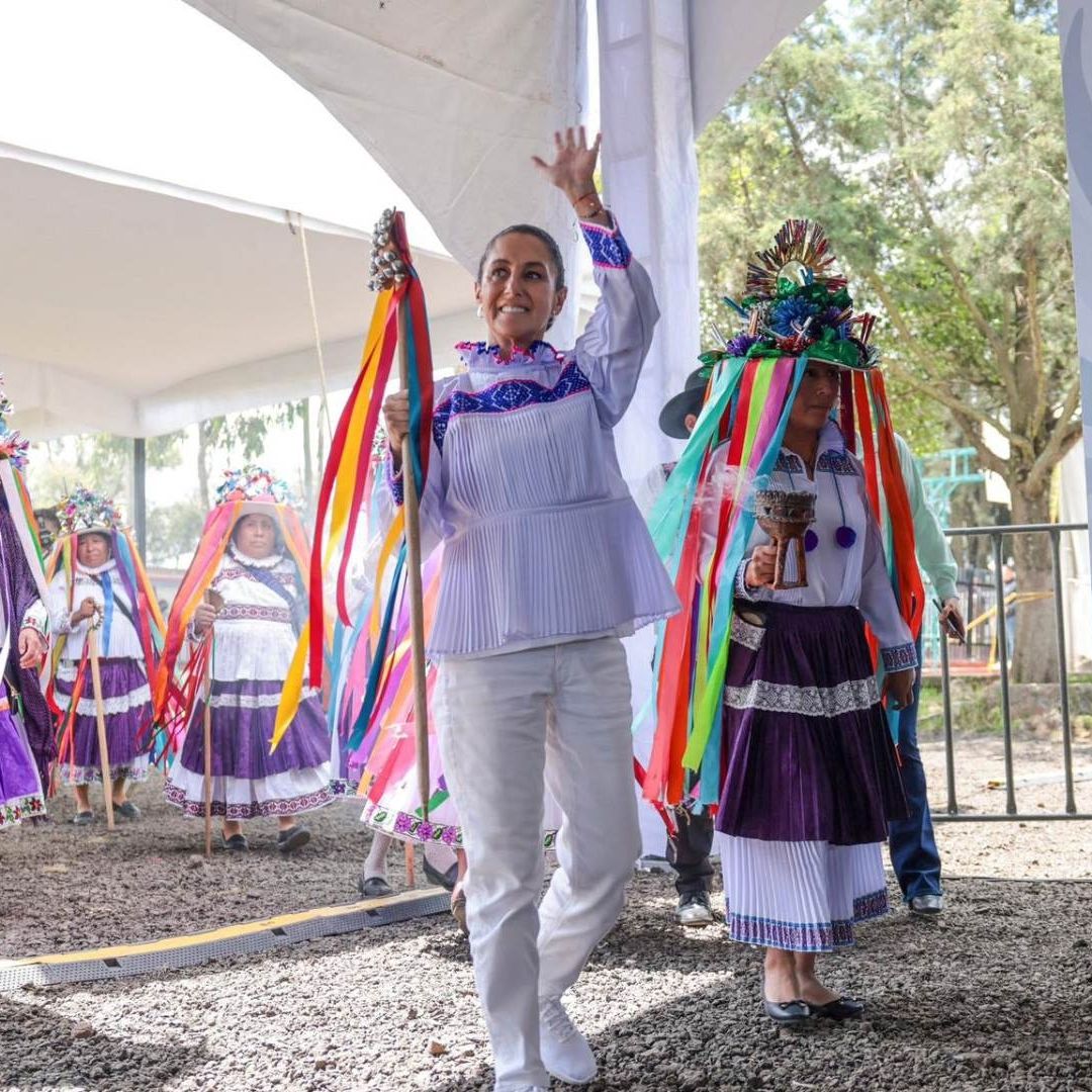 El evento incluyó una ceremonia tradicional de recepción.