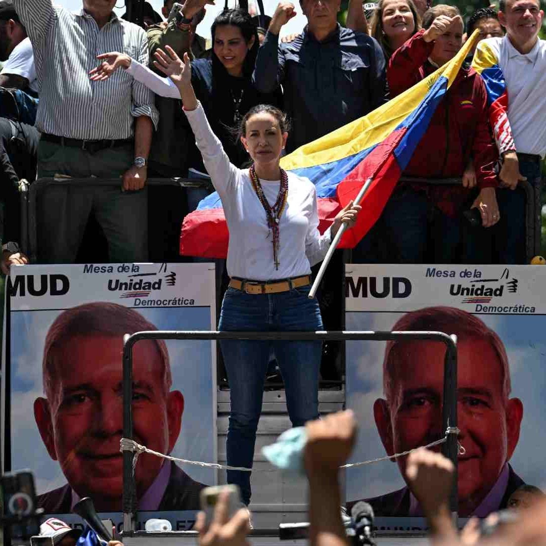 Reaparece opositora María Machado