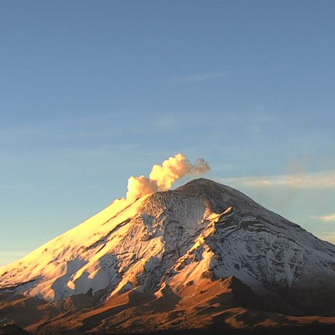 Actividad del Volcán Popocatépetl Hoy 5 de Agosto de 2025