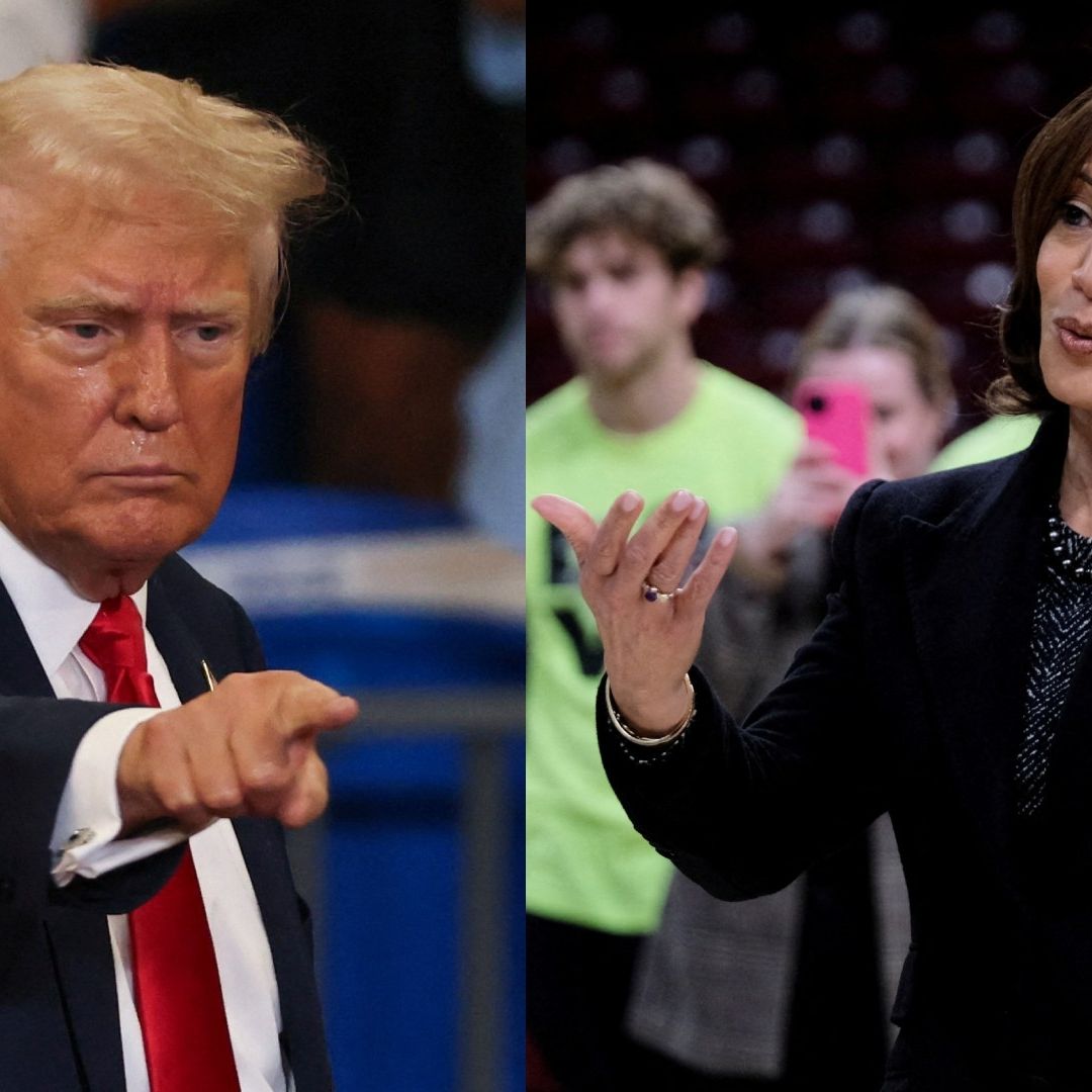 Kamala Harris arremetió este sábado en redes sociales contra el plan de Trump
