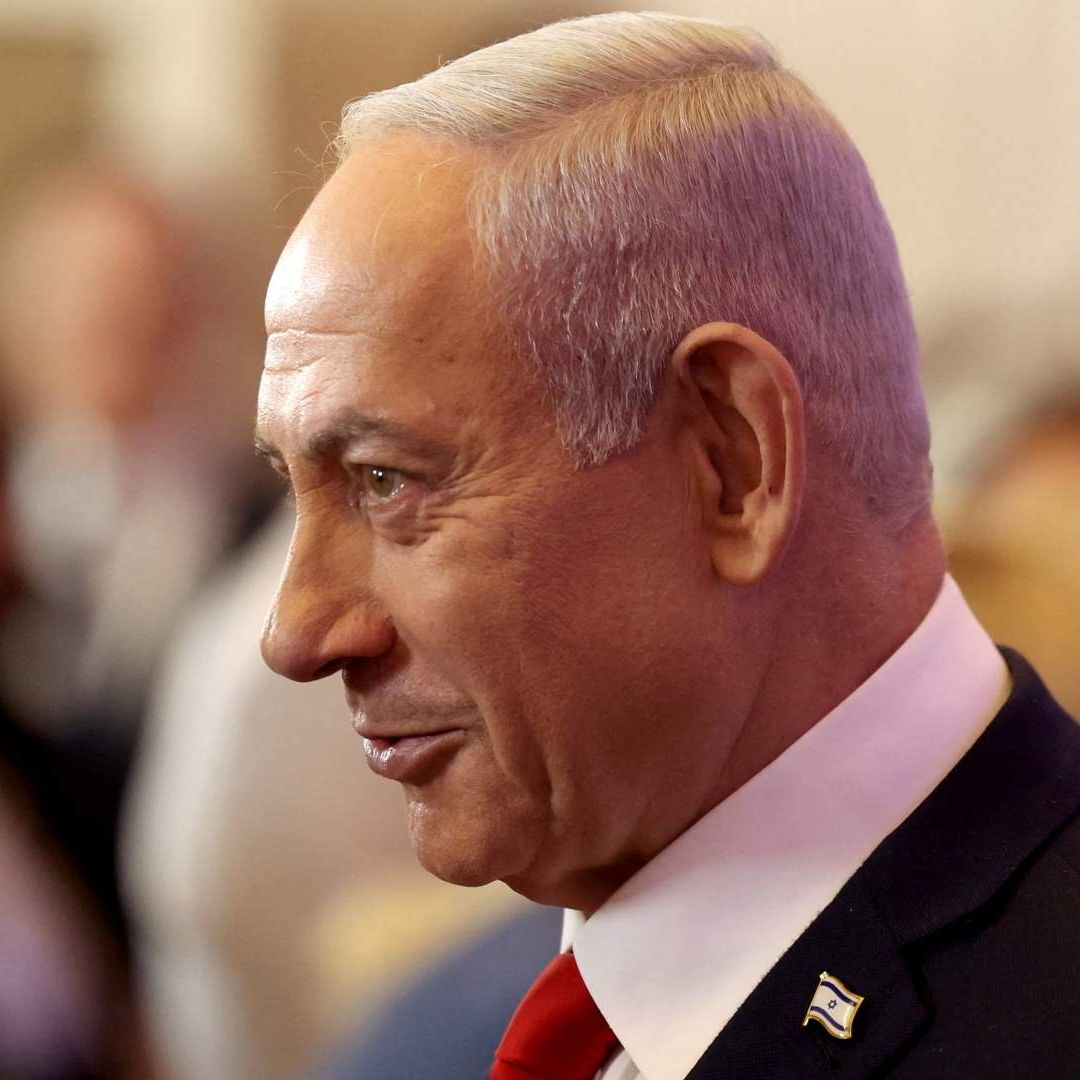 Benjamin Netanyahu durante conferencia en Jerusalén