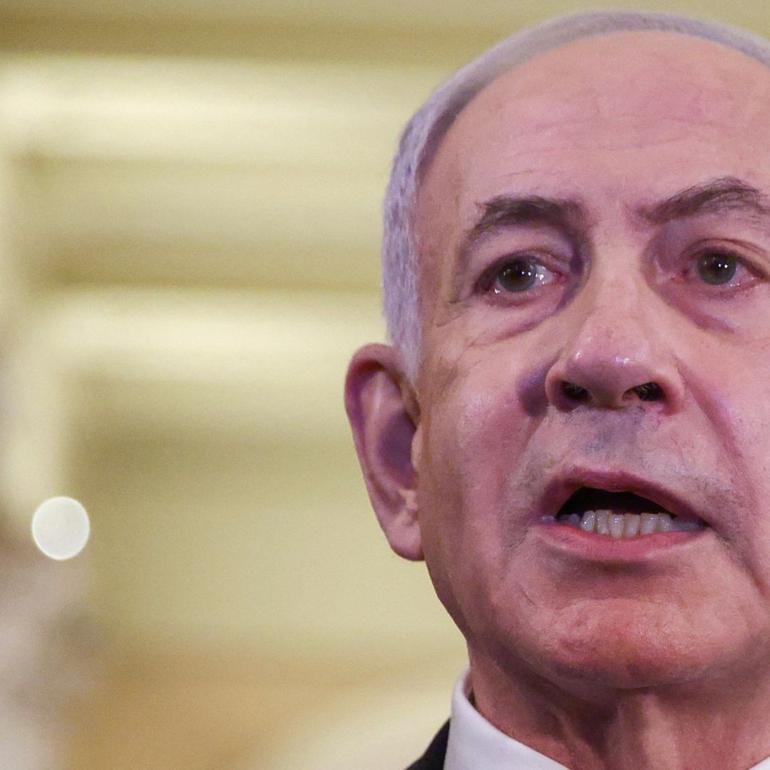 Retrato de Benjamin Netanyahu
