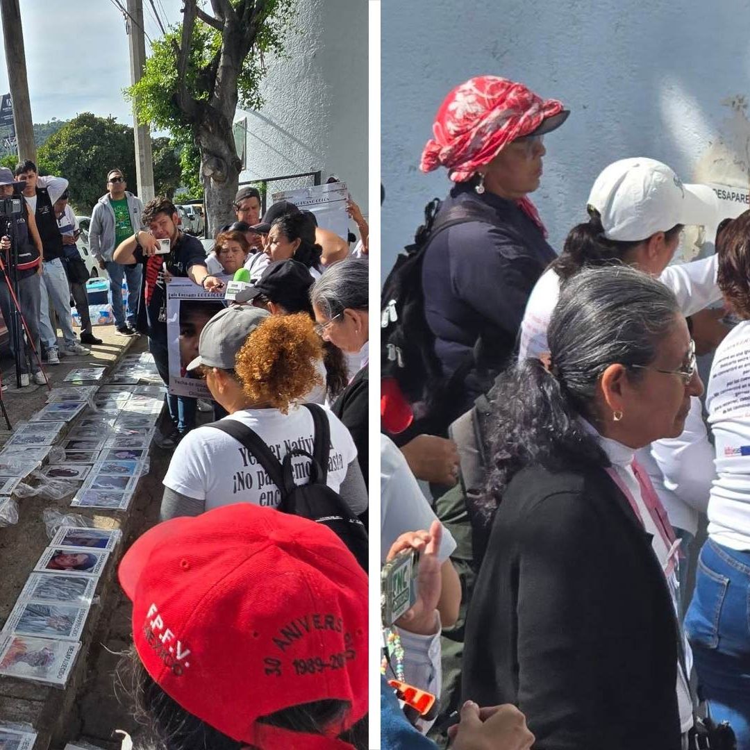 ¿Por Qué Colectivos Pegaron Losetas con Fotos de Desaparecidos en la Fiscalía de Guerrero?
