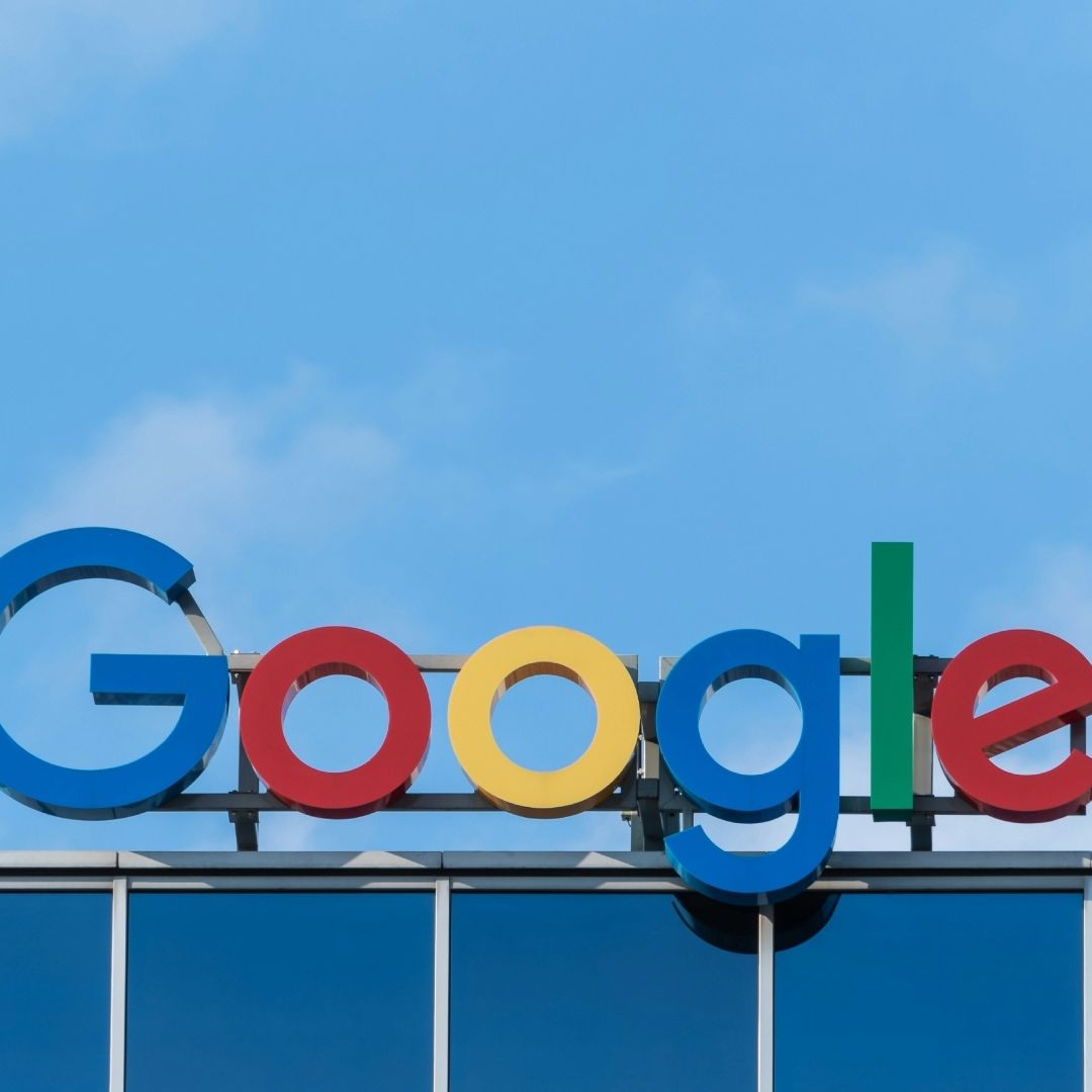 Fachada de la empresa Google.