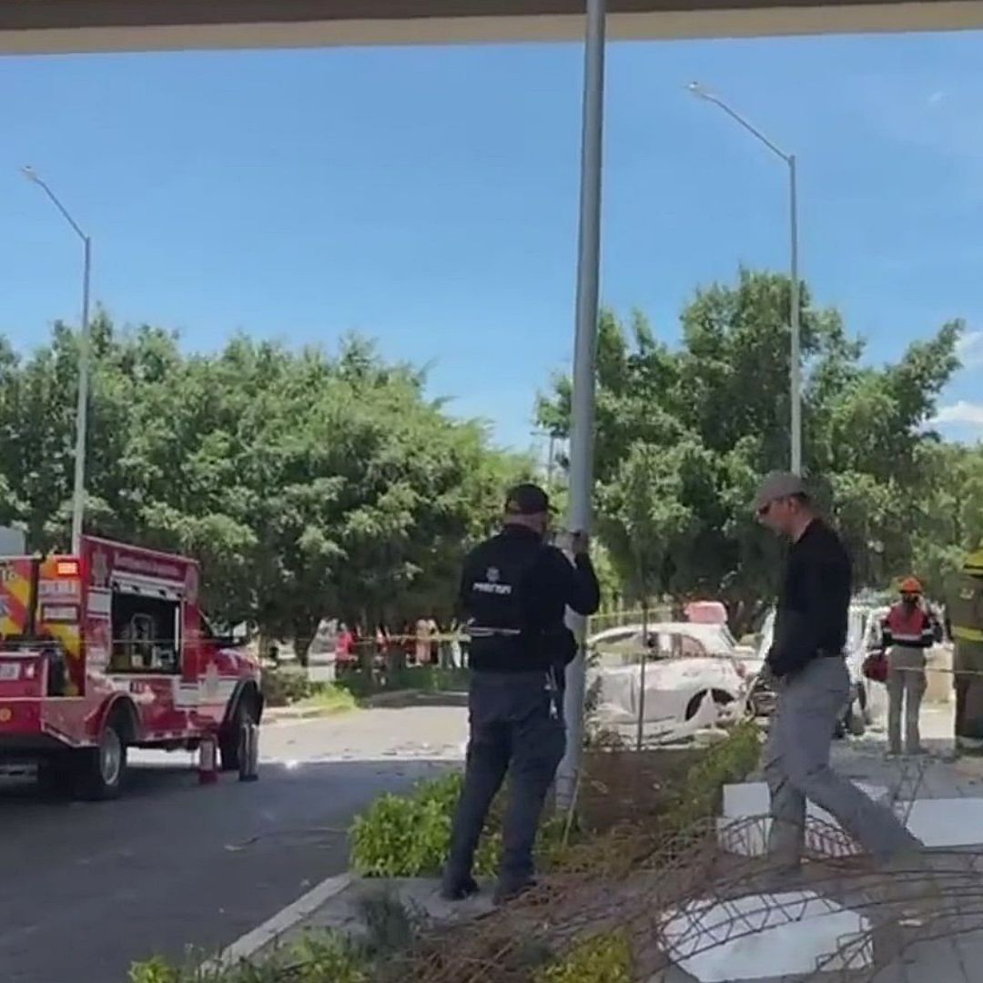 El tren embistió los vehículos en diversos cruces en Irapuato