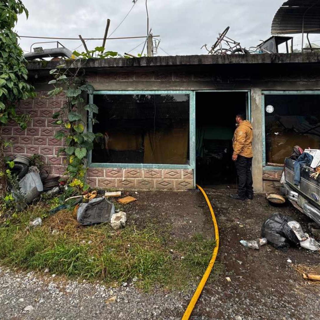 Adulto Mayor Muerto Durante Incendio de su Vivienda en Huauchinango Puebla