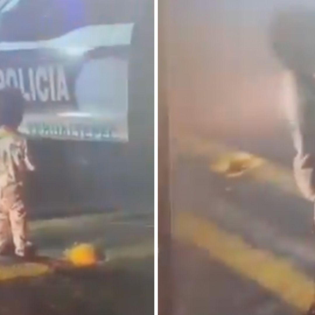 Niño Caminando Solo en la Noche en Carretera Yehualtepec. Foto: Cristóbal Lobato | N+